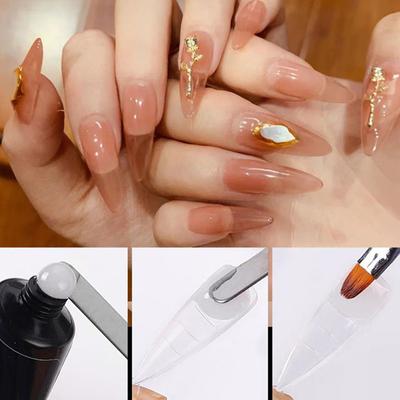 100 Stück Nagelformen, vollständige Abdeckung, Gelform, Tipps, Nagelverlängerung, DIY-Nägel-Zubehör