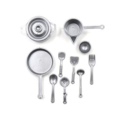 Portable Miniature Toy Doll Food Kitchen Living Room Accessories 1:12 Scale  General Plate Cup Dish Bowl Tableware Set Dollhouse 10-15Pcs/Lot