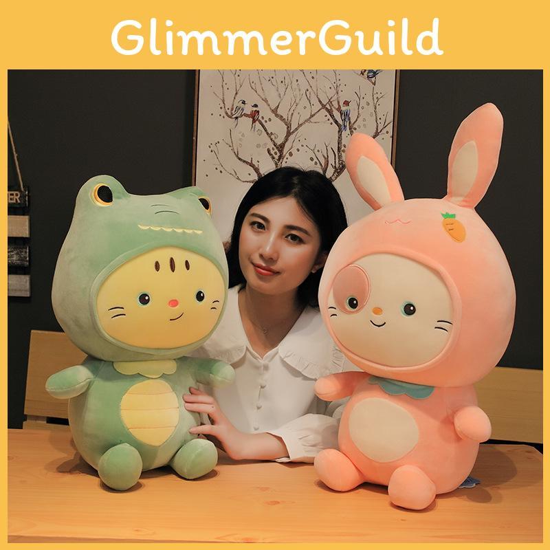 45cm Enchanting Light Green Cat Stuffed Animal Plush Toy For Weddings And Birthday Celebrations