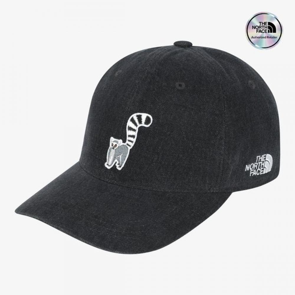 The North Face White Label Logo Ball Cap Wappen Jet Black Ne3cs06j JET BLACK/ONE
