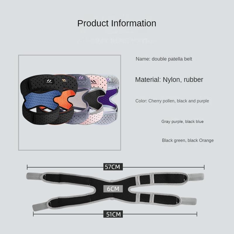 Pasek na rzepkę Męski Koszykówka Sportowy Staw Kolanowy Łąkotka Rękaw Ochronny Bieganie Profesjonalny Kobiety