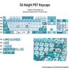 Four-Sided Translucent Color Keycaps for Customized Mechanical Keyboard