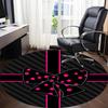1pc Polka Dot Bow Chair Carpet for Office, Non-slip, Soft and Durable Office Rug for  Decoration, Perfect for Office Yy260105076
