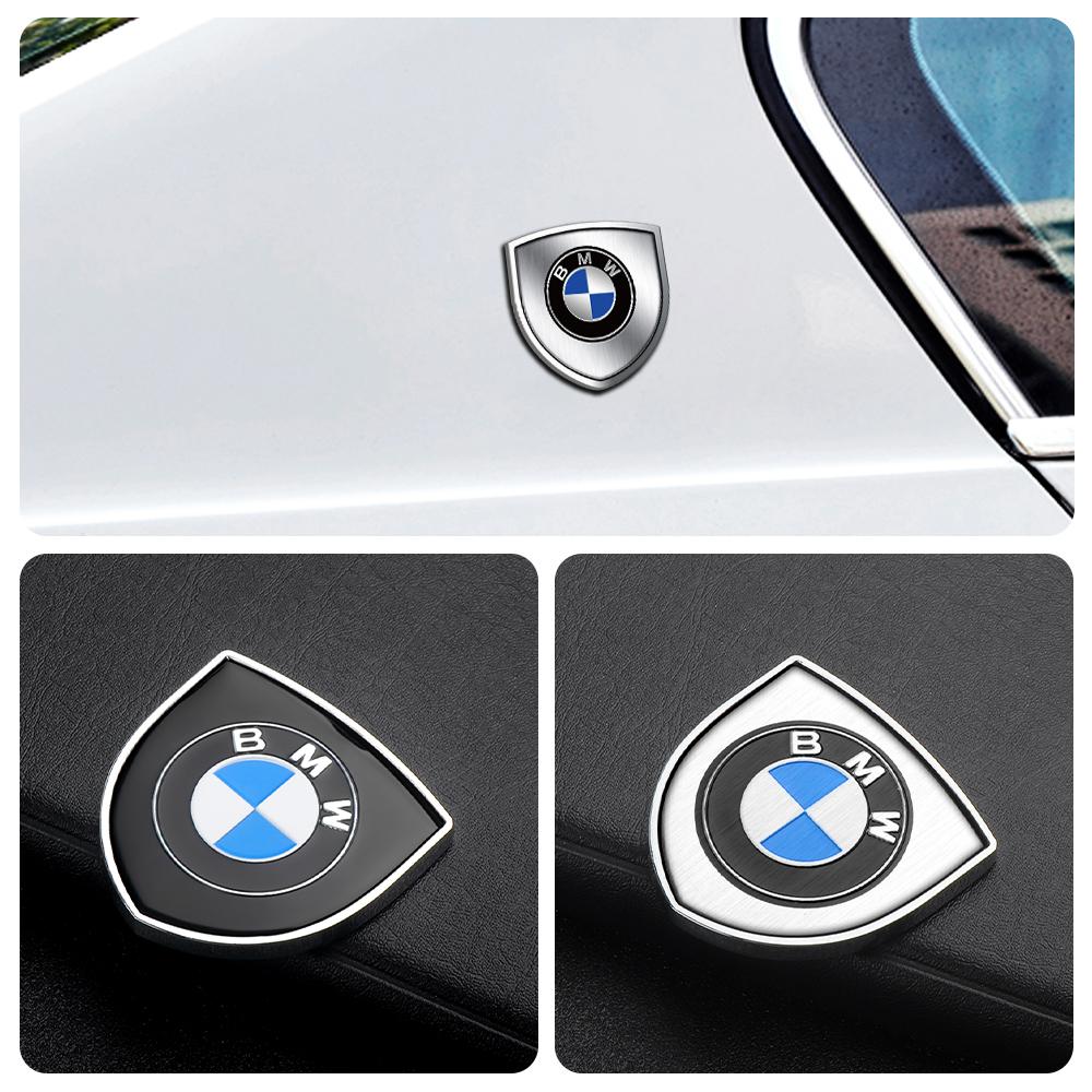 3D Metal Car Logo Emblem Badge Car Styling Stickers Automobiles For BMW E46 E90 F10 E87 E36 F20 E92 Serie 1 Car-Accessories