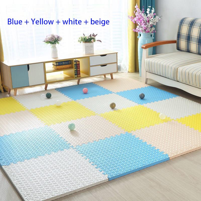 24pcs Xpe Spliced Thickened Foam Floor Mat Children's Baby Crawl Mat Absorbent Dirt Resistant Jigsaw Non-slip Floor Mat