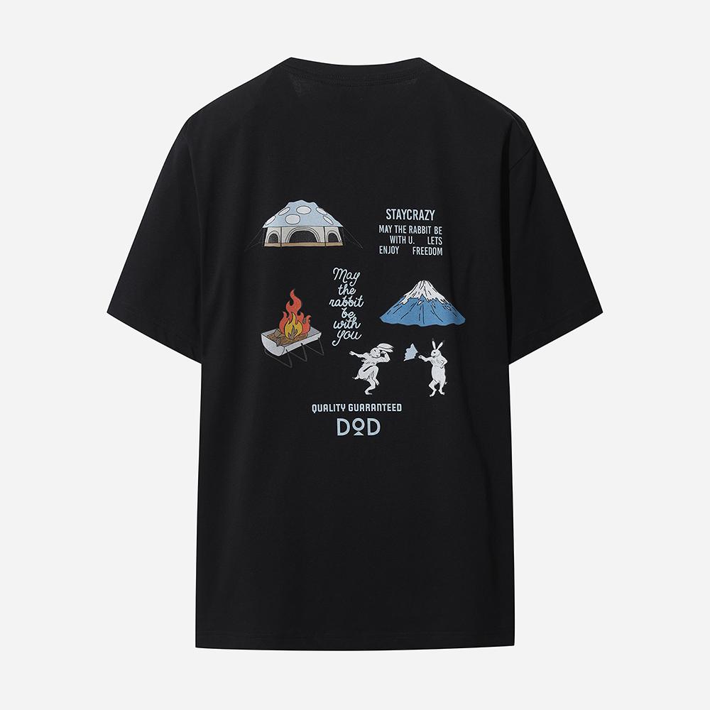 DOD Sorona Graphic Short Sleeve T-Shirt (Black)