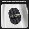 Door Latch Cover For Cars Noise Reducing Door Lock Cover 4 PCS Door Latch Cover Shock Absorbing Door Lock Protector Car Door