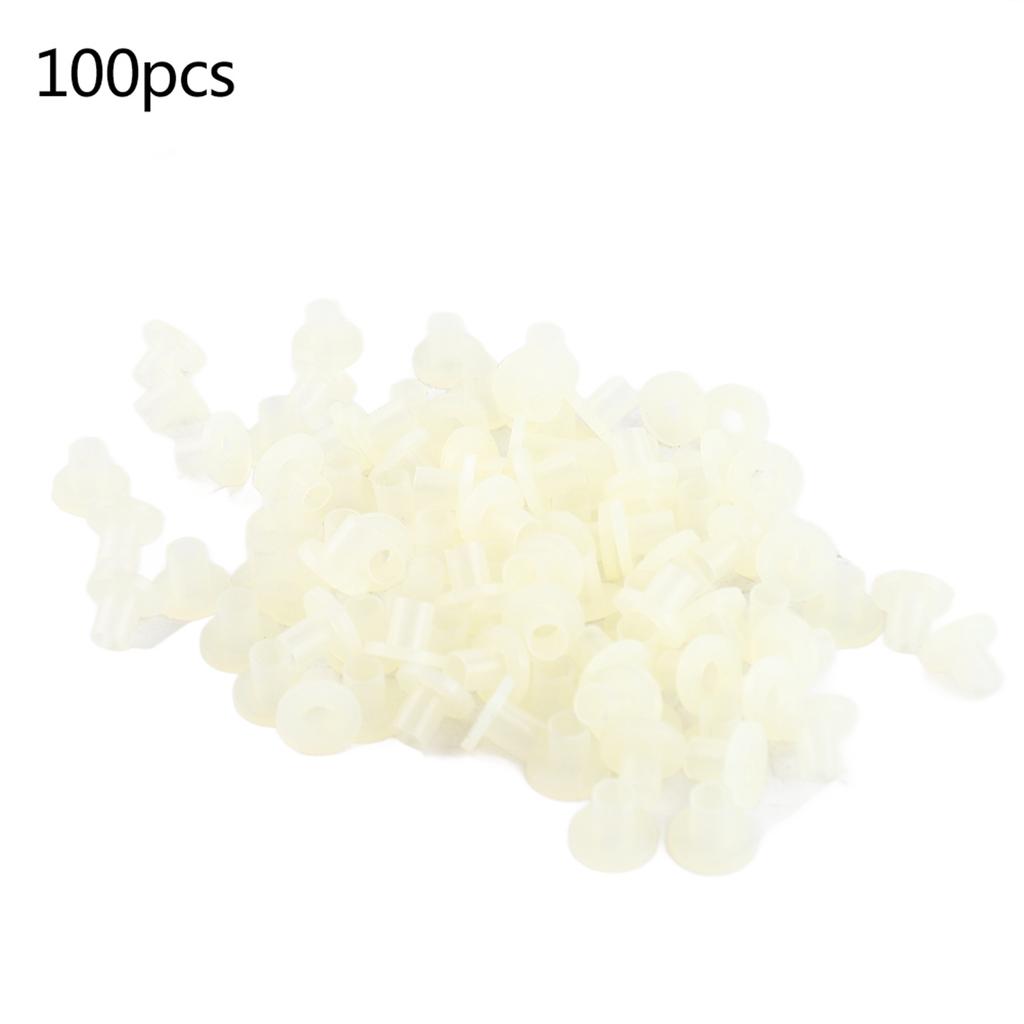 100pcs Transistor Washer Insulated Plastic Spacer Bushing Washers (TW-3)