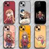 Sweet Romantic Japanese Anime T-Toradora Phone Case Phone Case Soft Packaging Lightweight For iPhone17 16 15 14 13ProMax