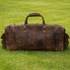 Large 28 inch duffel bags for men holdall leather travel bag overnight gym sports weekend bag