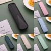 Portable Tableware Storage Box Eco-Friendly Cutlery Picnic Chopstick Spoon Container Travel Utensil Case Cutlery Container