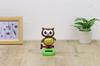 Castle Enterprise New Owl Solar Swaying Body each in Brown and Set of Bulk A Great Japanese Souvenir for Comes in a Clear Case (Mini) Powered,