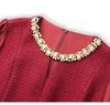 High-End Lurex Tweed Autumn/Winter Banquet Gown Dress - Nanyou Collection