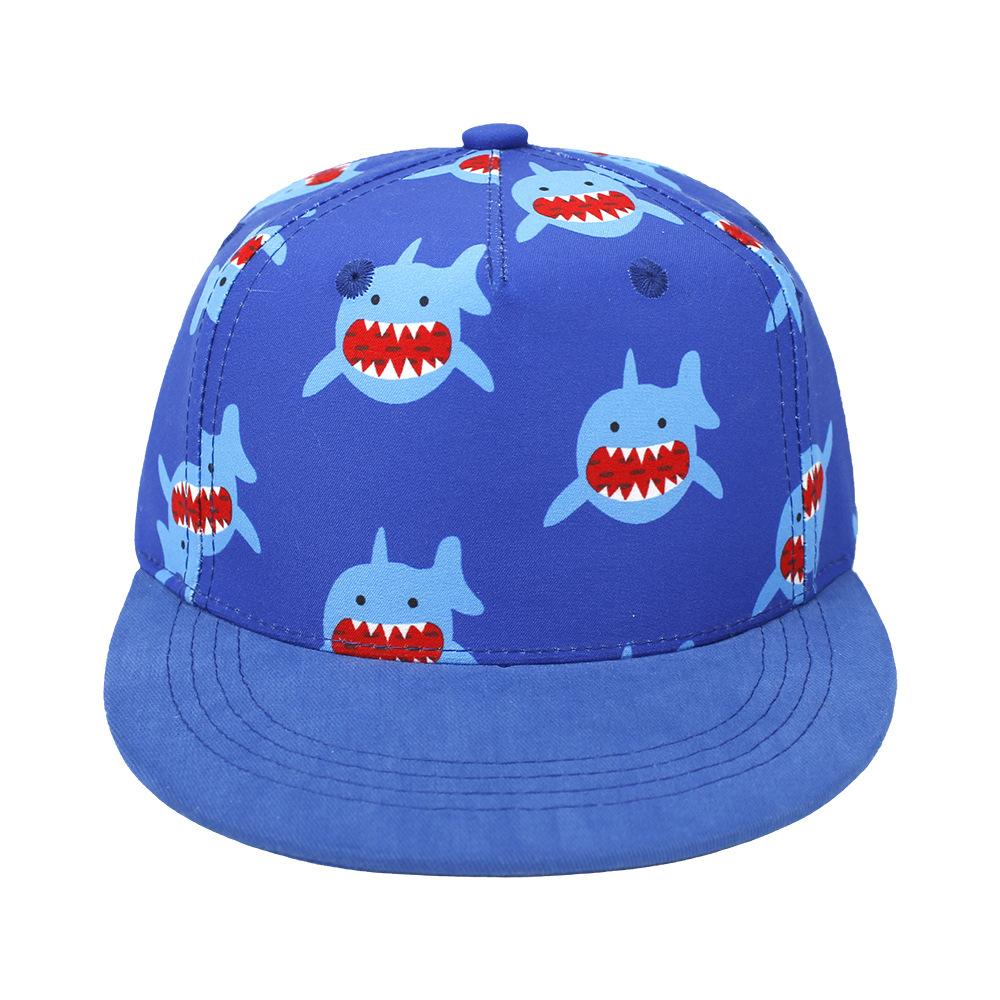 Kids Cartoon Snapback Cap Children's Hip Hop Wide Brim Trucker Hats Outdoor Sport Sun Hat UV Protection Baseball Caps