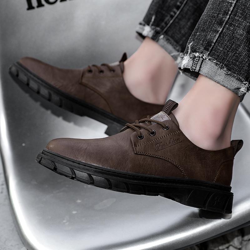 Summer Genuine Leather Antiskid Oxford Shoes Breathable Outdoor Sneakers Men Handmade Business Shoes Casual Shoe Walking Shoes