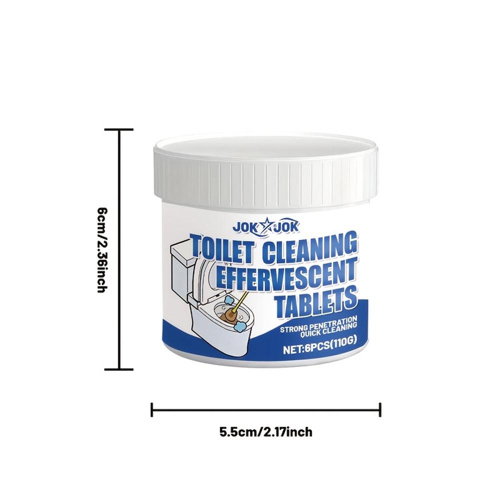 Toilet Cleaning Tablets, Stain and Odor Remover, Pipe Cleaner, Suitable for Home Kitchen and Bathroom Drainage System Convenient