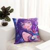 Ai Hoshino Oshi No Ko Anime Square Pillowcase Cushion Cover Pillow Case Throw Pillow Cover for Home Bedroom Car