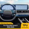 Auto-Innenfolie TPU für Hyundai Ioniq 6 2026 2026 PPF Transparenter Schutz Kratzfest Vorgeschnittener Aufkleber Abdeckung Zubehör