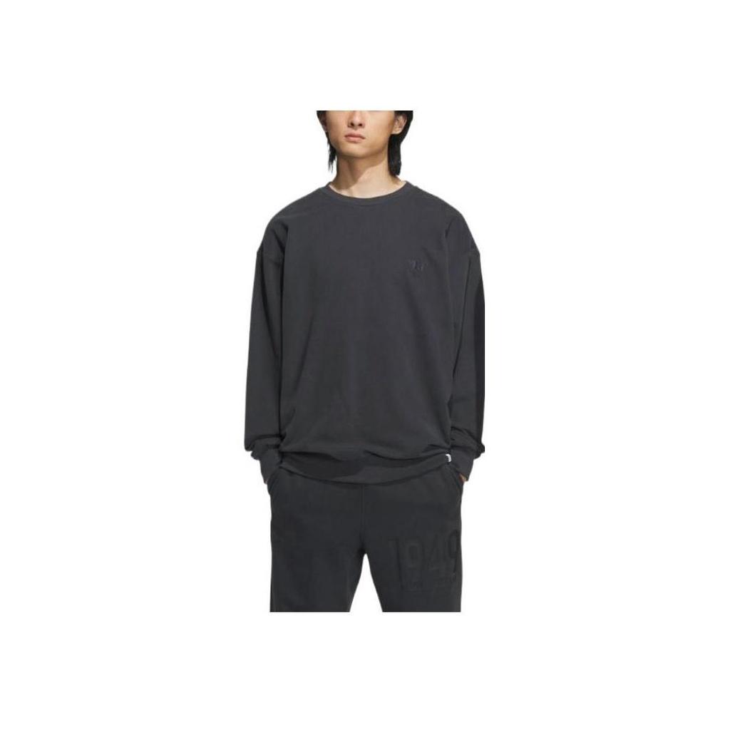 adidas Unisex 1949 Logo Crew Neck Sweatshirt Black IK3469