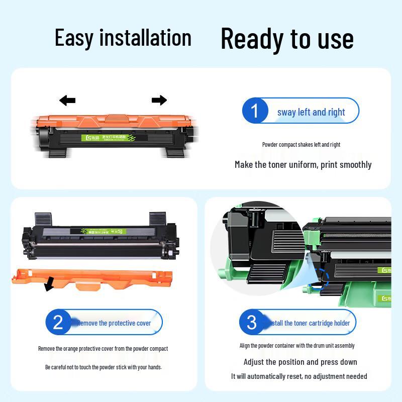 Compatible Black Toner Cartridge for Brother DCP-1608
