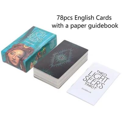 The Light Seers Tarot-Tischkarte, Orakel-Wahrsagespiel, Deck, Party-Astrologiekarten, Orakelkartenspiel für Frauen und Mädchen, Tarotkarten