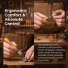 Wooden Comfort Shape Handle Pin Vises Gourd Lock Twist Drill Bits Jewelry Making Tool  Home Repairs