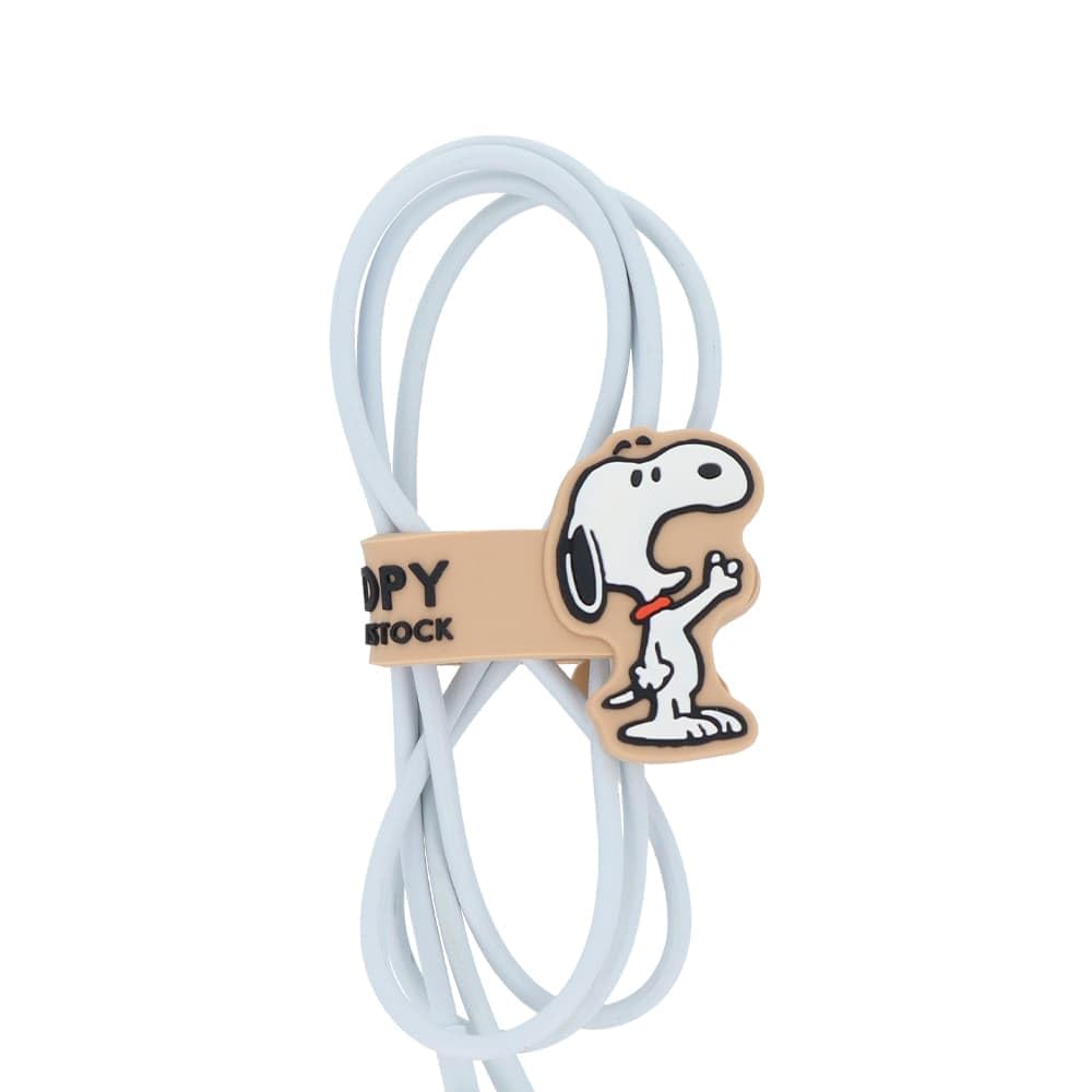 Stationery Snoopy Cable Holder Snap NewLifeStyle Snoopy S8104735 Sun-Star