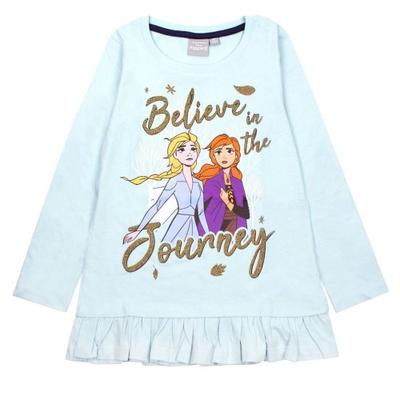 Girls Believe In The Journey Frill Long-Sleeved T-Shirt