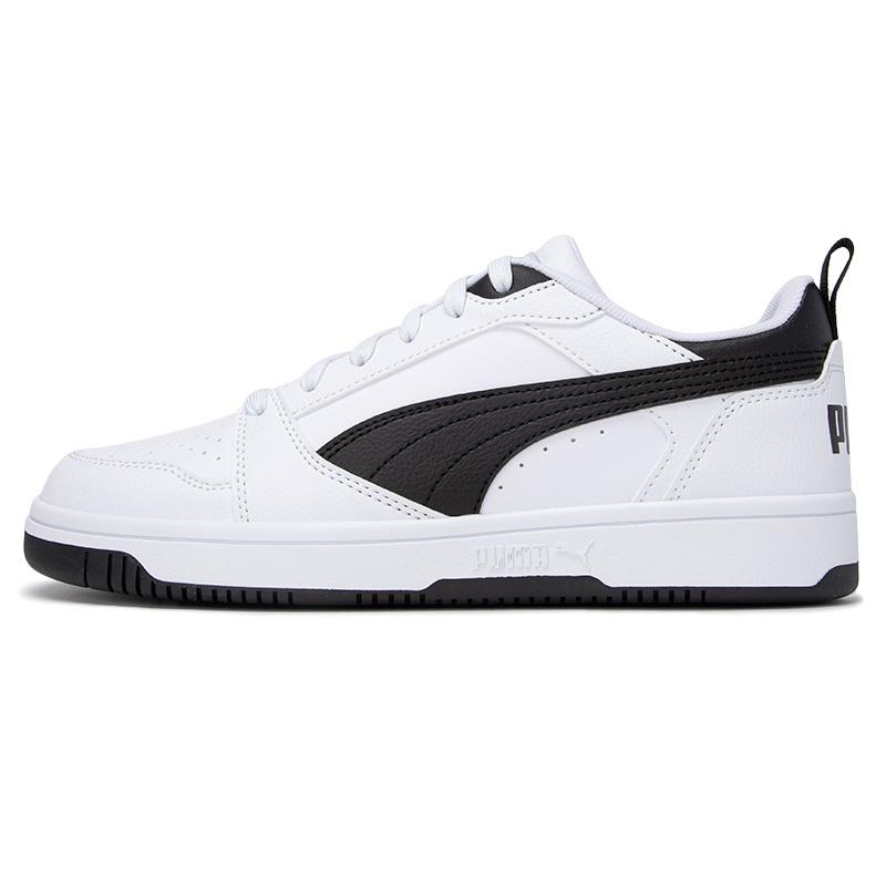 PUMA Rebound V6 Low White Black Men s 392328-02 EU 35.5