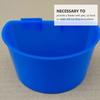 10Pcs Thick Plastic Pigeon Cage Feeder Hanging Semicircle Bird Water Food Feeding Bowl Bird Supply Pigeon Water Feeder