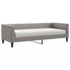 VidaXL Daybed with Mattress Taupe 80x200 Cm Fabric 3196558