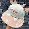 Adorable Mesh Wide-Brim Sun Hat for Babies – Breathable, UV Protection Baseball Cap for Boys & Girls