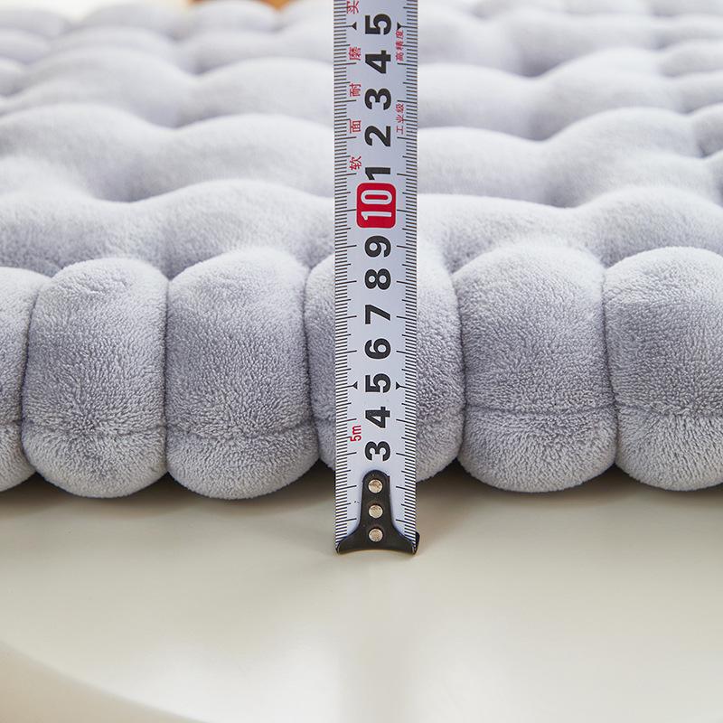 Großes Keksförmiges Plüschkissen, Weiches Kreatives Kissen Stuhl Sitzkissen, Dekorative Keks Japanische Tatami Rückenkissen
