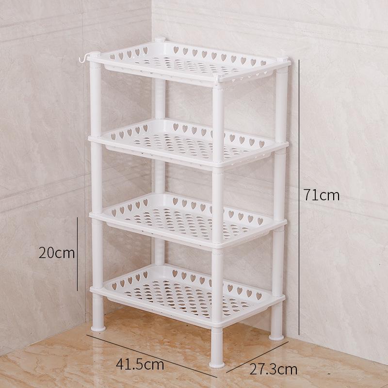 Multi-layer Storage Rack for Kitchen and Bathroom