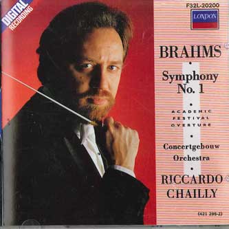 

CD CHAILLY - Brahms Symphony No. 1 F32L20200 POLYDOR Japan Classical Used