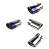Accessoires Embout Silencieux Arrière Universel Robuste Embout de Tuyau d'Échappement pour Camion Berline VUS Véhicules Voitures