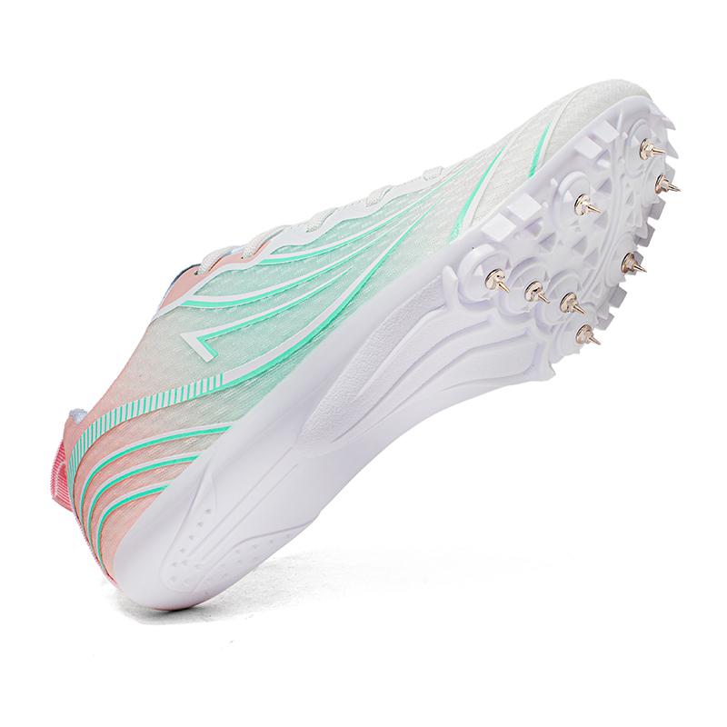 Men Track Field Shoes Professional Training Sneakers 8-Spike Running Spiked Shoes Women Sprint Race Running Sports Shoes Anti-slip