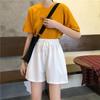 Girls Summer Wear Loose Wide Leg Pajama Pants Wear High Waist Slimming Sports Hot Pants