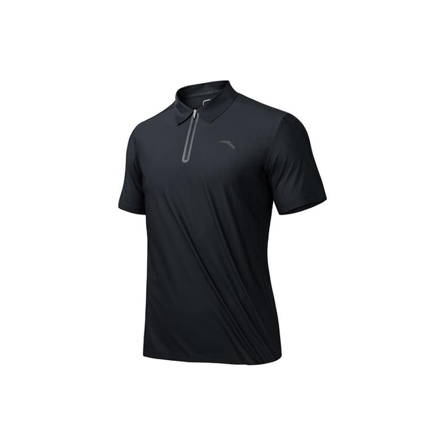 Anta Variety Training Collection Polo Shirt Men's Basic Black 152427114-3