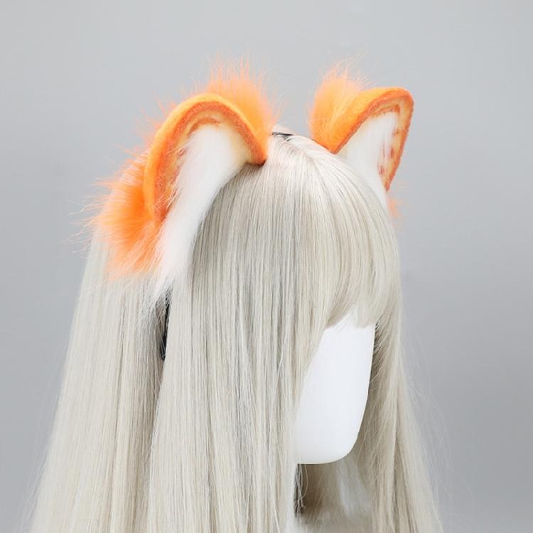 Handmade Cat Ears Headband Animal Ears Headbands Headwear Halloween Costume