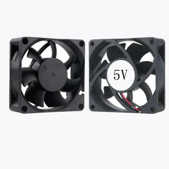 7CM Variable Frequency Silent Cooling Fan 7025 (70x70x25mm) for Computer Cases and Power Supplies, Compatible with 5V/12V/24V Fan Grill