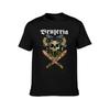 BRUJERIA T-Shirt Übergröße Oberteile Individuelles T-Shirt Ästhetische Kleidung Schnelltrocknende T-Shirts für Herren Packung