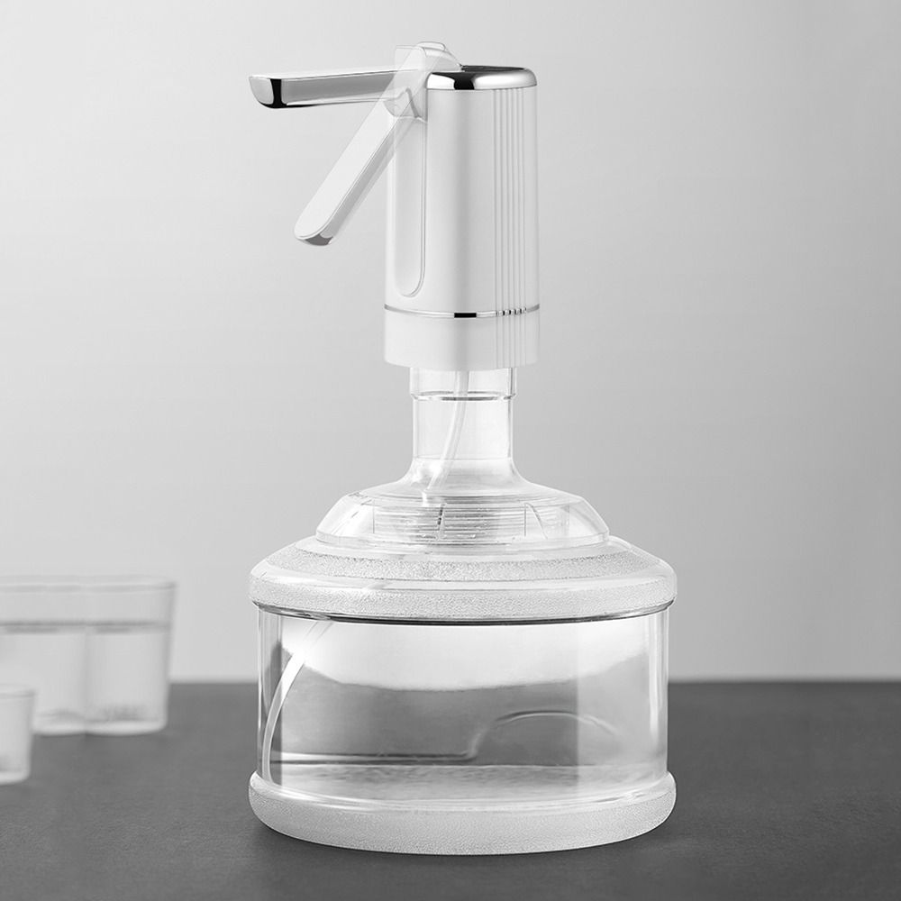 Touch Button Electric Water Cooler Dispenser Type C Charging Water Jug Pump  Office