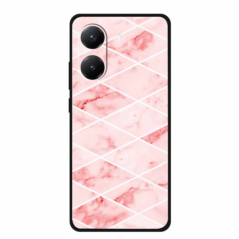 Funda For Poco X7 Pro Cases Marble Painted Silicone Back Cover for Poco X7 Pro Protective Shockproof Cool Capa Poco X7Pro Bumper
