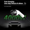 13A 3.5KW Intelligent Temperature Control Anti-Theft Charging Equipment LED Screen EV Charger Portable Electric Vehicle Charger
