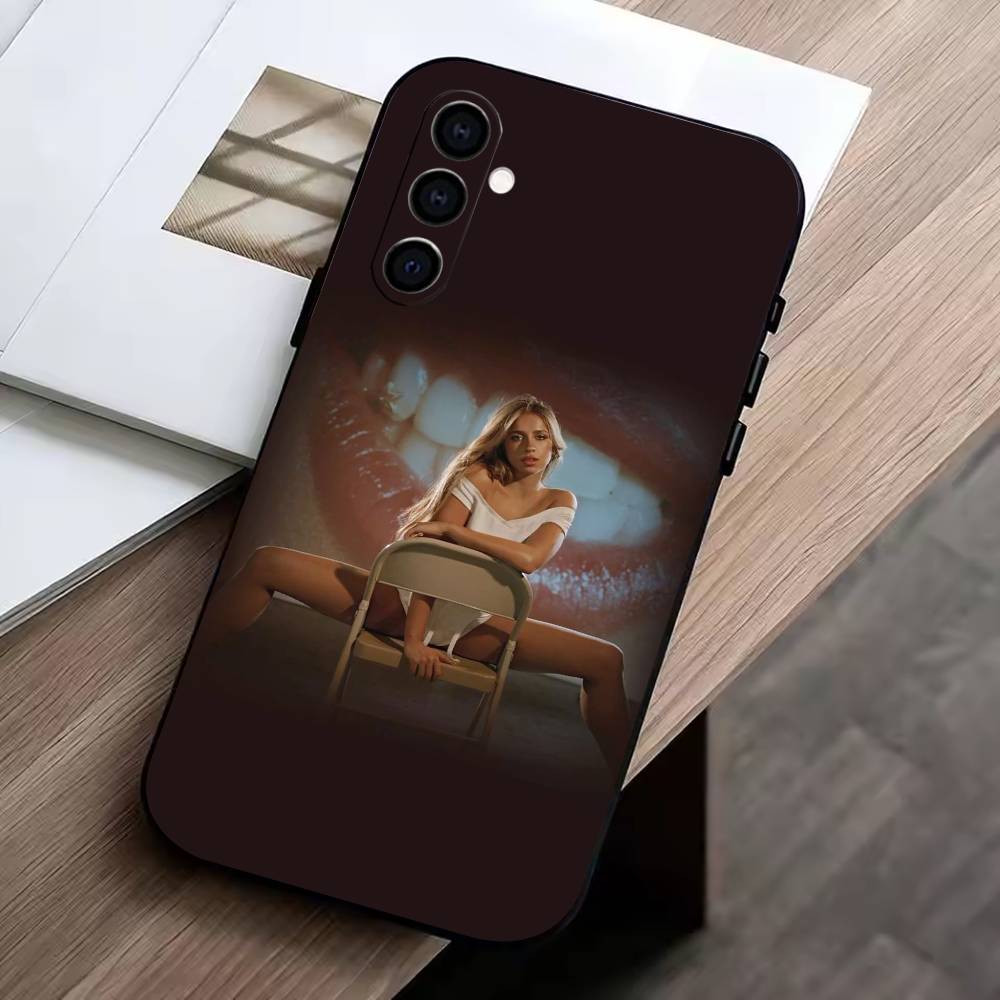 Singer-Z Tate McRae Phone Case For Samsung Galaxy A73,A72,A71,A70,A53,A52,A51,Others Soft Black Cover