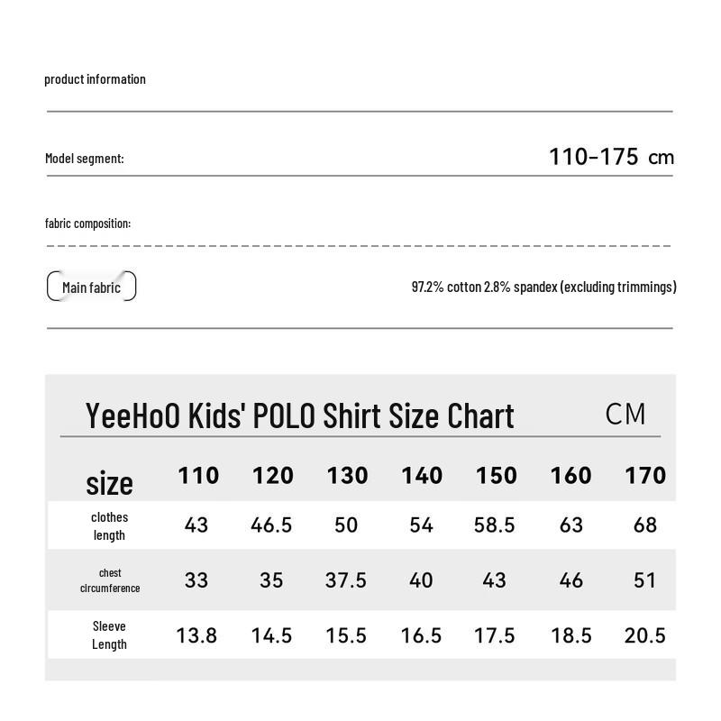 YEEHOO Boys' Cool-Touch Anti-bacterial Polo Shirt