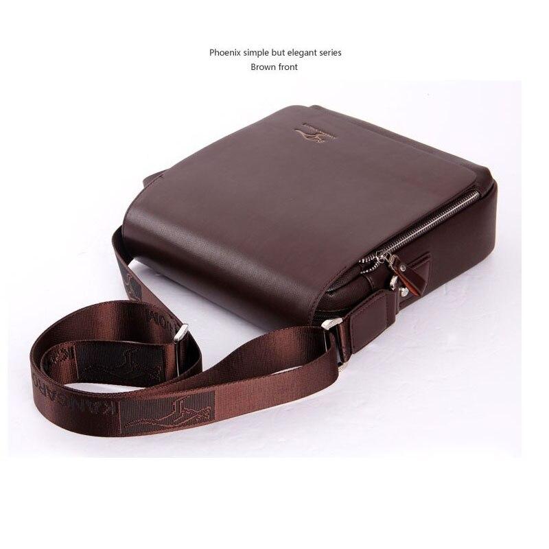 Composite Leather Bag Men's Travel Bags Casual Male Shoulder Briefcase for Business Man