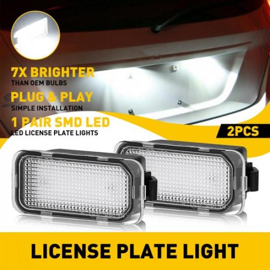 2pcs AUXITO License LED Plate Light Assembly For Ford - Ranger EcoSport