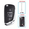 Remote Car Key Shell For Peugeot 208 307 406 308 206 306 307 407 807 207 607 107 Partner Key Case For Citroen C4 C2 Xsara C3 C8